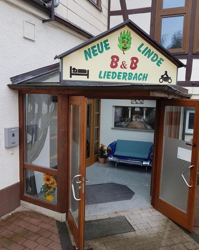 Pension Neue Linde Alsfeld Exterior foto